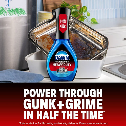 Dawn Powerwash 80812932 Dish Spray Refill, 16 oz Bottle, Liquid, Fresh