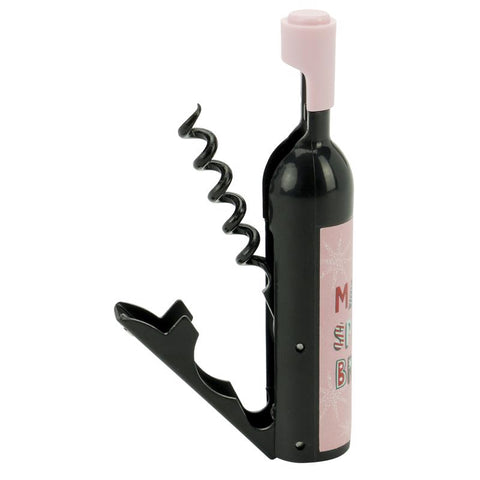 DM Merchandising Holiday Helper Assorted Wine & Bottle Cap Opener 5 in., Pack of 24