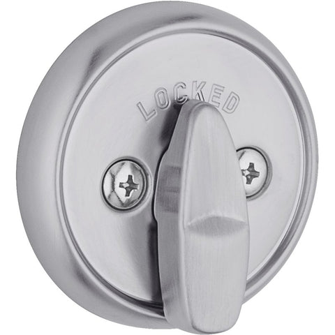 Kwikset Signature Series 780 26D 6AL STRKP K3 Deadbolt, 2 Grade, Keyed Key, Zinc, Satin Chrome, KW1 Keyway