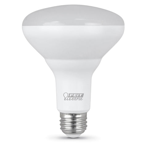 Feit Electric BR30DM/10KLED/MP/12 LED Bulb, Flood/Spotlight, 650 Lumens, 10.5 W, BR30 Lamp, 65 W Equivalent, Dimmable