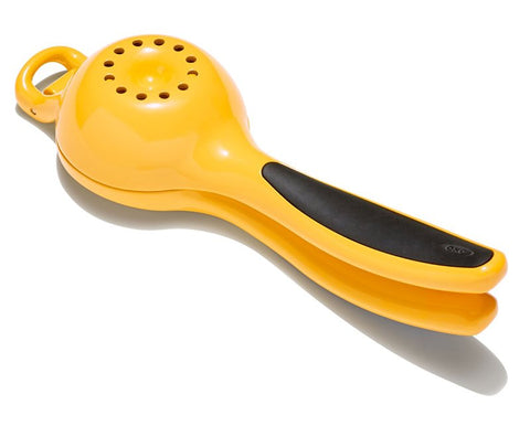 Good Grips 1057962 Citrus Squeezer, 10-1/2 in L, 1-1/2 in W, 4.24 in H, Aluminum
