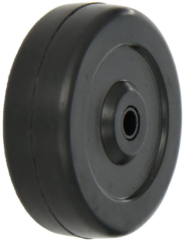 Dh Casters W-SR40100B3 Caster Wheel, 4 in Dia Wheel, 3/8 in Dia Bore ...
