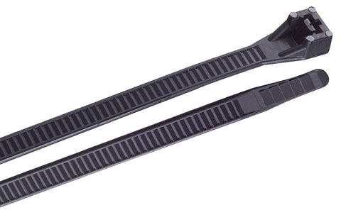 Gardner Bender 45-524UVBSP Cable Tie, 6/6 Nylon, Black