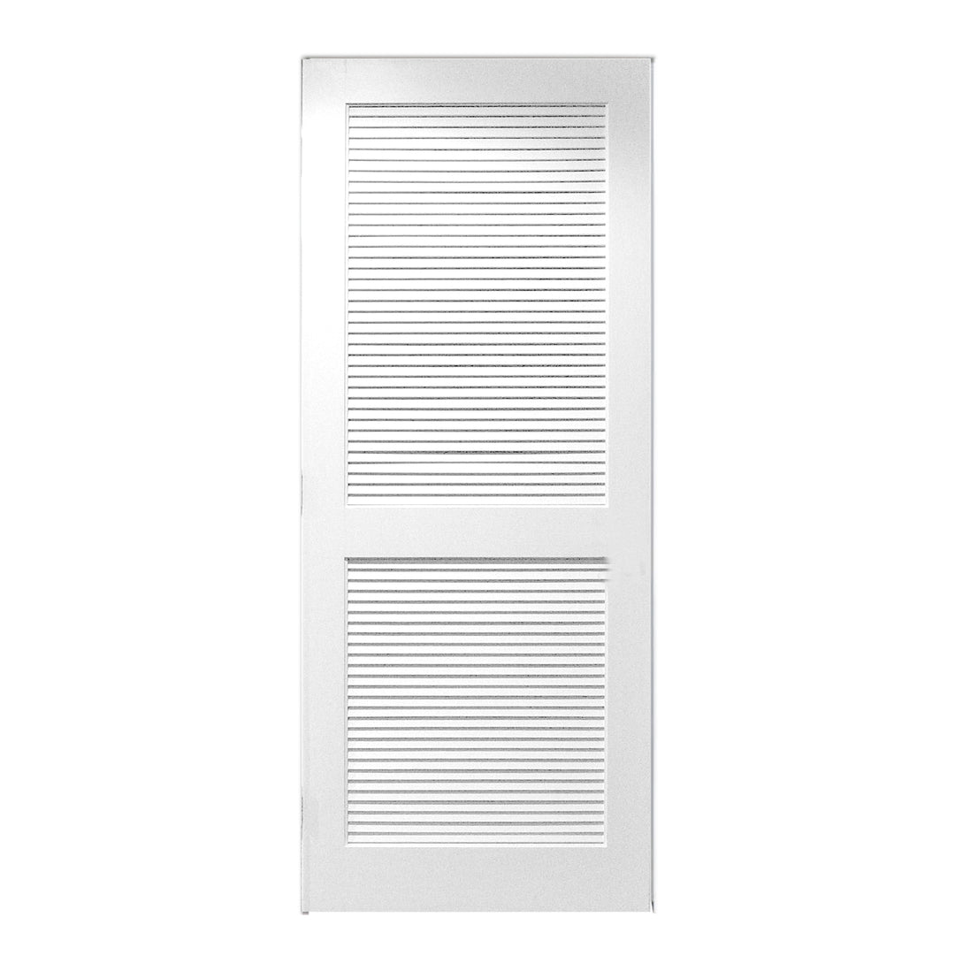 Shell Hardware 36 in. x 80 in. Primed Louvered/Louver Door – Shell Lumber and Hardware