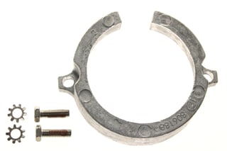 Quicksilver Mercury/MerCruiser Bearing Carrier Anode for Bravo I Drives (Aluminum)