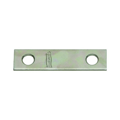 National Hardware N114-355 Mending Brace, 3 in L, 5/8 in W, 0.08 in Gauge, Steel, Zinc, Screw Mounting