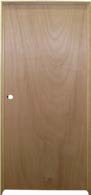 36 in. x 80 in. Prehung Solid Core Left Hand Door