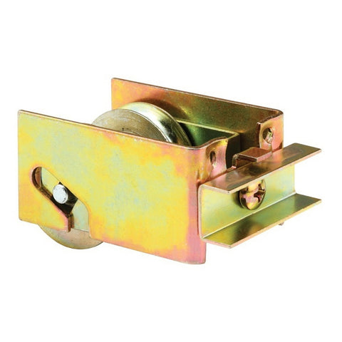 Prime-Line D 1548 Roller Assembly, 2-1/4 in L x 1-9/16 in W x 1-3/16 in H Dimensions, 1-1/4 in Dia Roller, Steel