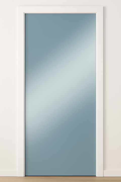 36 in. x 80 in. x 1-3/8 in. Primed 1 Lite French Door
