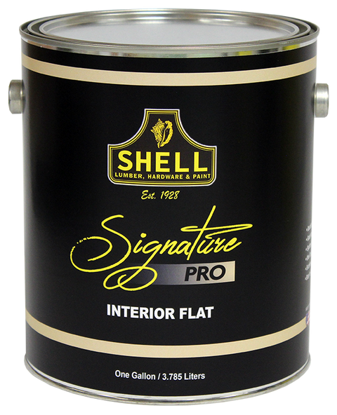 Shell Signature Pro Paint Interior Eggshell White 5 Gallon