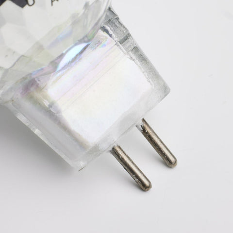 Satco - 20 Watt; Halogen; MR16; BAB; 2000 Average rated hours; Miniature 2 Pin Round base; 12 Volt; Carded