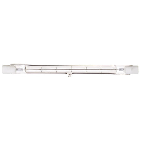 Satco - 500 Watt; Halogen; T3; Clear; 1500 Average rated hours; 9500 Lumens; Double Ended base; 120 Volt; Carded