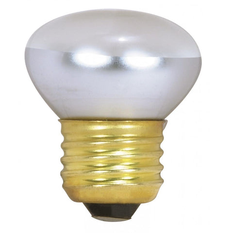 Satco - 40 Watt R14 Stubby Incandescent; Clear; 1500 Average rated hours; 280 Lumens; Medium base; 120 Volt