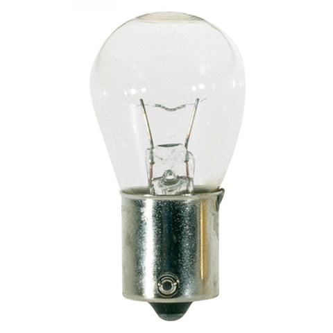 Satco - 13.31 Watt miniature; S8; 700 Average rated hours; Bayonet Single Contact Base; 12.8 Volt; 2-Card
