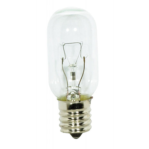 Satco - 40 Watt T8 Incandescent; Clear; 2000 Average rated hours; 360 Lumens; Intermediate base; 130 Volt; Carded