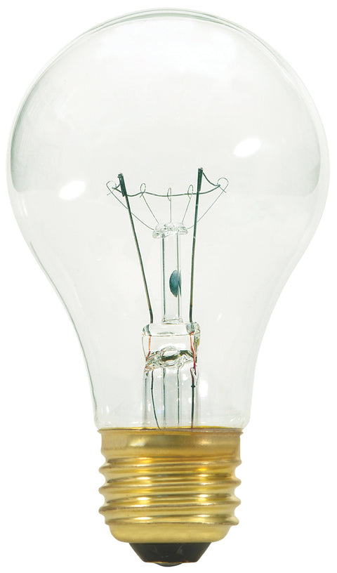 40W A19 Household Bulb - Medium Base - Clear - 130V 2-Pack