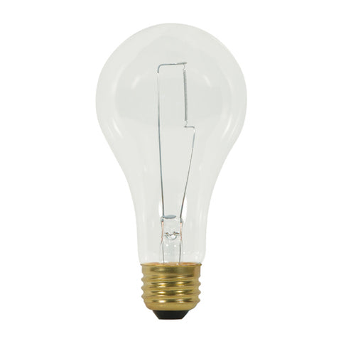 200W A23 Lamp - Medium Base - Clear - 120V