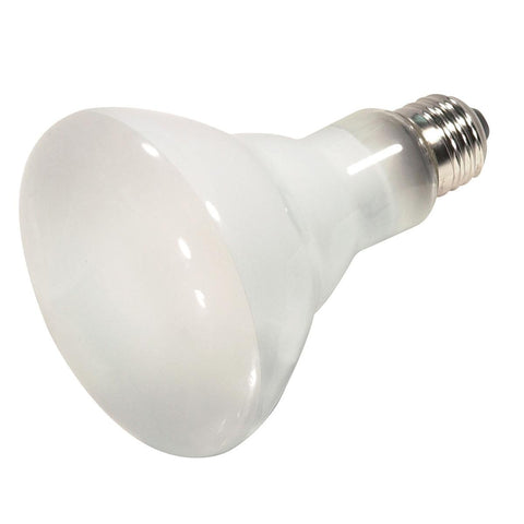 Satco - 65 Watt; Halogen; BR30; Frosted; 2000 Average rated hours; 920 Lumens; Medium base; 120 Volt