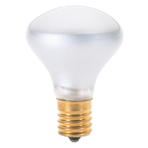 Satco - 25 Watt R14 Incandescent; Frost; 1500 Average rated hours; 135 Lumens; Intermediate base; 120 Volt; Carded