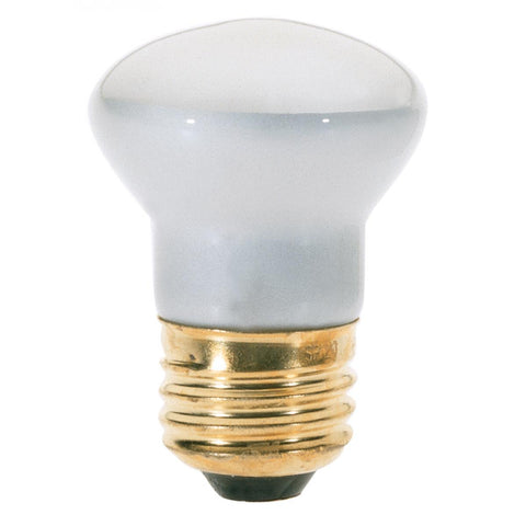 Satco - 40 Watt R14 Incandescent; Frost; 1500 Average rated hours; 280 Lumens; Medium base; 120 Volt; Carded