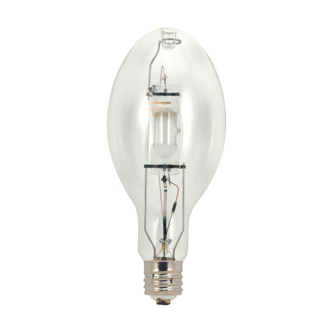 Satco - 175 Watt; Metal Halide HID; Mogul base; ED28; Clear; 65 CRI; 4200K