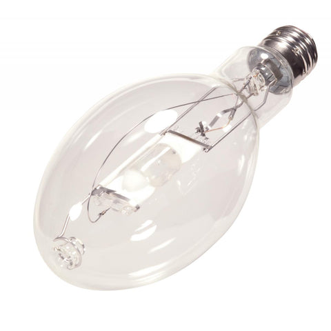 Satco - 400 Watt; Metal Halide HID; Mogul base; ED37; Clear; 65 CRI; 4000K