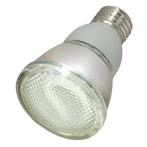 Satco - 11 Watt; PAR20 Compact Fluorescent; 4100K; 82 CRI; Medium base; 120 Volt