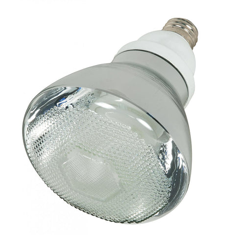 Satco - 23 Watt; BR38 Compact Fluorescent; 2700K; 82 CRI; Medium base; 120 Volt
