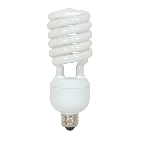 Satco - 40 Watt; Hi-Pro Spiral Compact Fluorescent; 2700K; 82 CRI; Medium base; 120 Volt