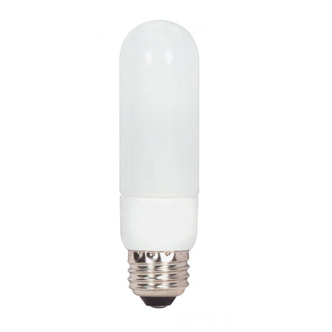Satco - 7 Watt; T10 Compact Fluorescent; 2700K; 85 CRI; Medium base