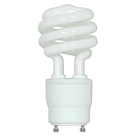 Satco - 26 Watt; Spiral Compact Fluorescent; 2700K; 82 CRI; GU24 base; 120 Volt