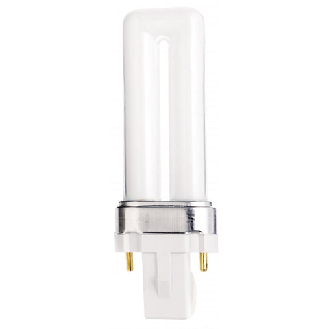 Satco - 5 Watt; pin-based Compact Fluorescent; 2700K; 82 CRI; G23 base