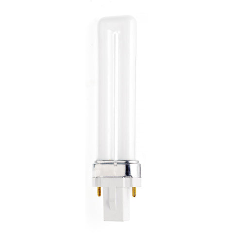 Satco - 7 Watt; pin-based Compact Fluorescent; 2700K; 82 CRI; G23 base