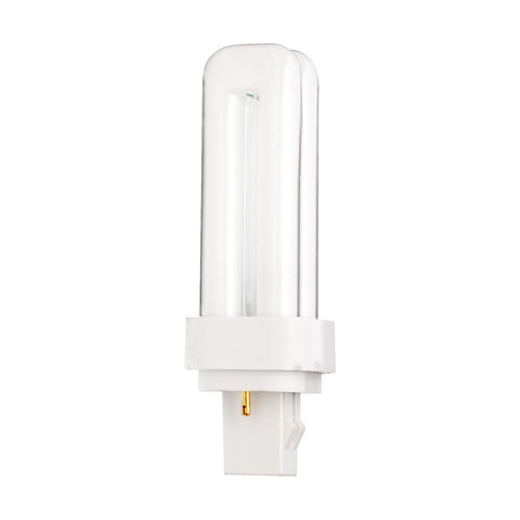 Satco - 13 Watt; pin-based Compact Fluorescent; 2700K; 82 CRI; GX23-2 base