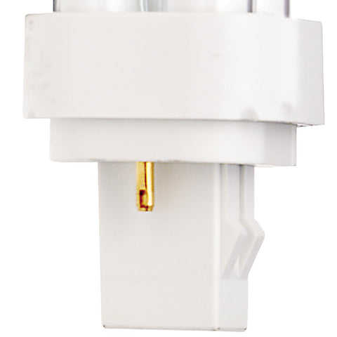 Satco - 13 Watt; pin-based Compact Fluorescent; 2700K; 82 CRI; GX23-2 base