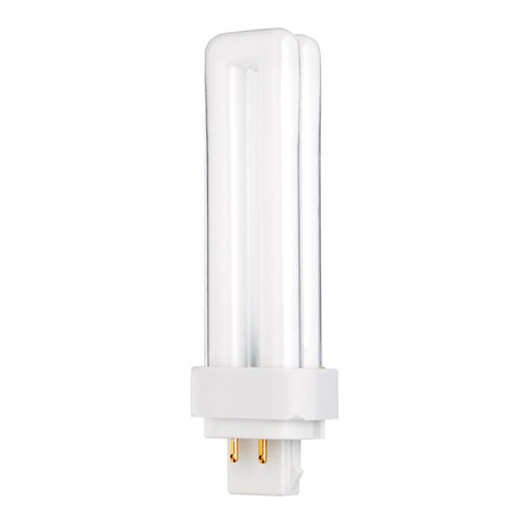 Satco - 13 Watt; pin-based Compact Fluorescent; 2700K; 82 CRI; G24Q-1 (4-Pin) base