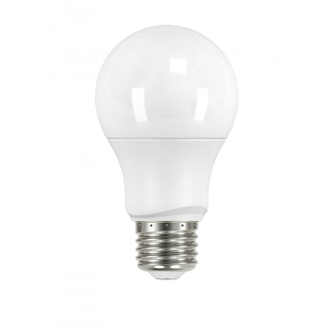 Satco - 6 Watt; A19 LED; Frosted; 2700K Medium base; 220 deg. Beam Angle; 120 Volt; Non-Dimmable
