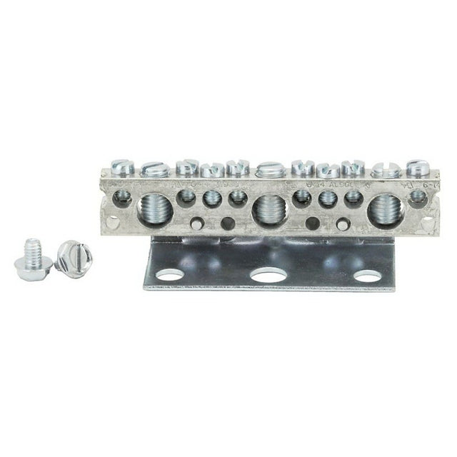 Siemens ECLX ECLX071M Ground Bar Kit, 3-1/2 in L, 11 -Terminal, Alumin ...