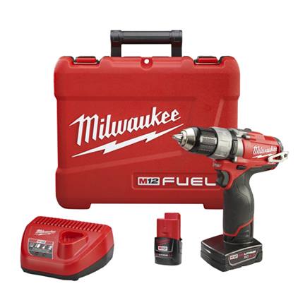 Milwaukee M12 12V FUEL 1/2" Drill/Driver Kit 2403-22