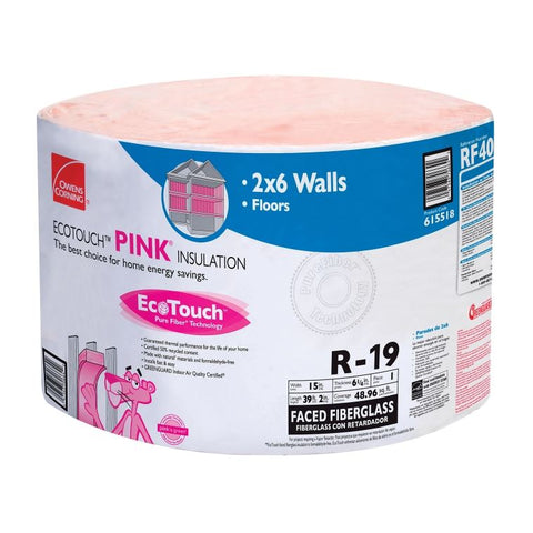 Insulation R-19 15 in. W Roll 48.96 sq. ft. Energy Star Compliant (RF40)