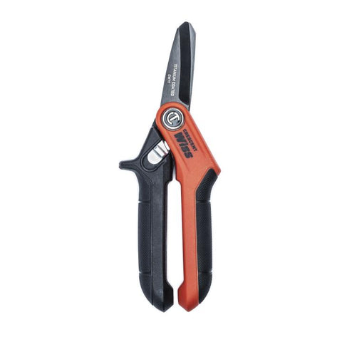 Crescent Wiss CW7T Heavy-Duty Tradesman Utility Shear, 7-1/2 in OAL, 2 in L Cut, Stainless Steel Blade