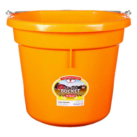 Little Giant 20 qt Bucket Orange