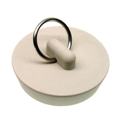 Danco 1-5/8 in. White Rubber Sink Stopper, Pack of 5