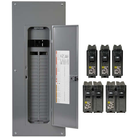 Square D 200 amps 120/240 V 40 space 80 circuits Main Breaker Load Center