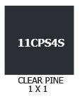 1 In. x 1 In. Net S4S Clear Pine