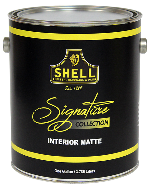 Shell Signature Collection Paint Eggshell White Quart