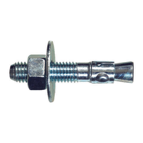 HILLMAN 3/4 in. D X 6-1/4 in. L Steel Round Head Wedge Anchor 10 pk