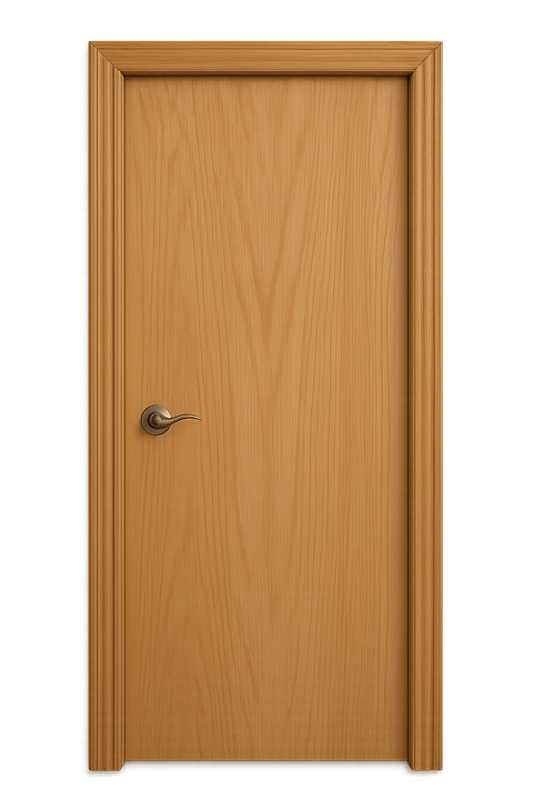 32 in. x 80 in. Solid Interior Door Birch