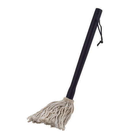 Grill Mark Cotton Black/White Grill Basting Mop 1 pc