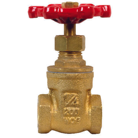 B&K ProLine 1/4 in. FIP Brass Gate Valve